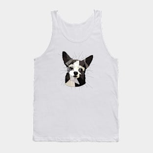 Black Chihuahua Tank Top